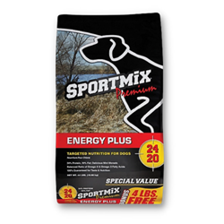 SPORTMiX® Energy Plus 034846700916, SPORTMiX® Energy Plus Adult Mini Chunk 24/20, Formulated for highly active dogs, provides high level of energy, dog food, breeder dog food, working dog food, dry dog food, premium dog food