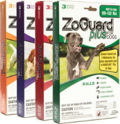 ZoGuard® Plus for Dogs (Topical) ZoGuard®, Plus, Dogs, Promika, Durvet, Pet, dog, supplies, topical, flea, tick, treatment, killer, FRONTLINE®
