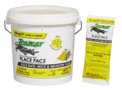 TOMCAT® Rat and Mouse Bait Place Pacs TOMCAT®, Rat, Mouse, Bait, Place, Packs, Motomco, Home, Garden, Pesticide, Rodent, control, Rat, killer, mice, proven, versatile, economical, control, active, ingredient, Diphacinone, multiple, feed, anticoagulant, delivered, 25, years,  Ready-to-use, pre-measured, 3 oz., pelleted, fresh, protecting, contamination, odors, dirt, moisture, tight, spaces, hard, reach, areas, light, moderate, infestations