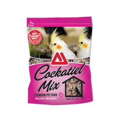 Thomas Moore Feed - Cockatiel Mix Thomas, Moore, Feed, Cockatiel, Mix, seed, grain, fruit, essential, nutrients, wholesome, palatable, natural, foraging, behavior, omega, 3, fatty, acid, overall, health, care, heart, brain, visual, function, hookbill, hook, bill 