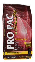 PRO PAC® Ultimates™ Overland Red™ PRO PAC® Ultimates™ Overland Red™, Midwestern Pet Foods, Association of American Feed Control Officials (AAFCO) Dog Food Nutrient Profile, dog food, pet food, canine nutrition,  beef and potato dog food, hearty grain-free dog food, gluten-free dog food, antioxidant dog food, fortified dog food, dog food with natural vegetables and fruits, nutritionally balanced dog food, L-Carnitine,