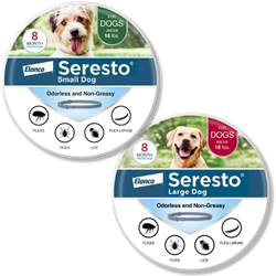 Seresto® Flea and Tick Collar for Dogs 